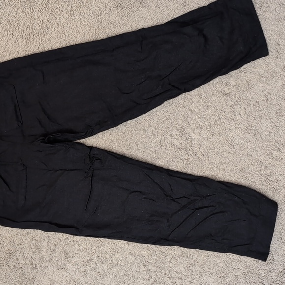 Old Navy Women's High Rise Straight leg Linen Blend Pants stretch waist … - Picture 6 of 13